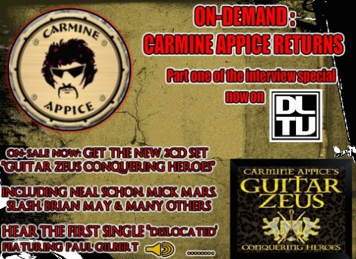 Carmine Appice Banner Ad