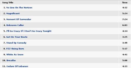 u2-tracks