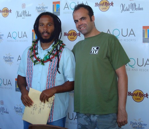 Ziggy Marley with Dave Lawrence August 15 2009