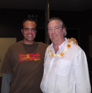 Dave with Boz Scaggs 1 March 2010 - Copy