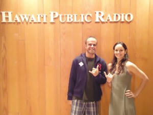 Dave with The Walking Deads Sarah Wayne Callies December 2012