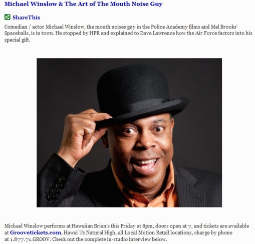 Michael Winslow